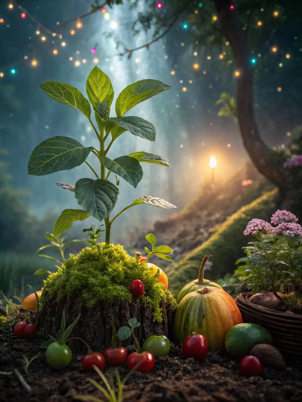 An image of a growing plant, symbolizing growth and success in the agri-food sector.